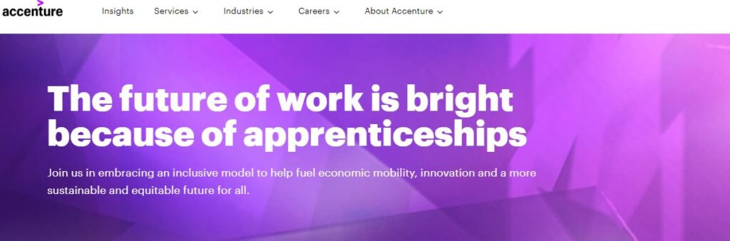 Accenture apprenticeships