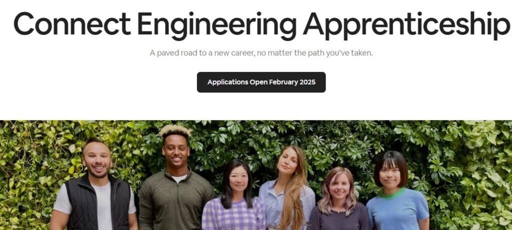 Airbnb software engineering trainees