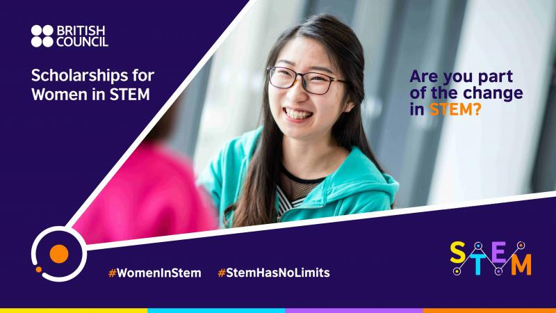 British Council women in STEM funding