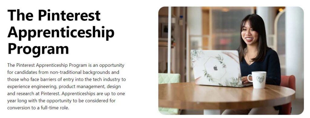 Pinterest apprenticeship program