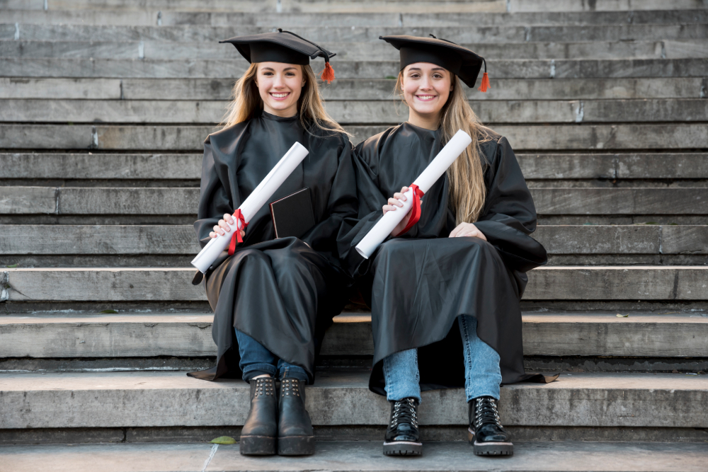 women in STEM graduates