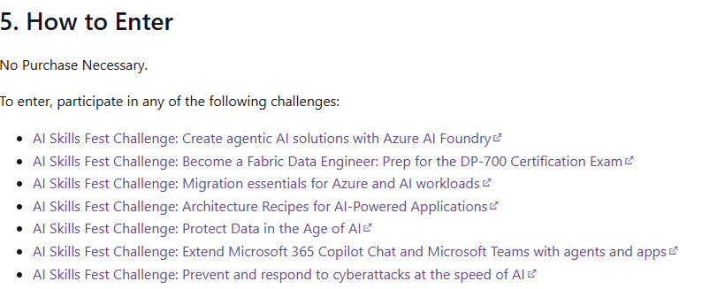 Eligible challenges for Microsoft exam vouchers
